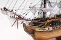 USS Constitution Large With Table Top Display Case