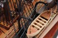 USS Constitution Large With Table Top Display Case