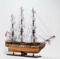 USS Constitution Large With Floor Display Case