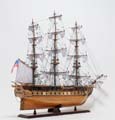 USS Constitution Large With Floor Display Case