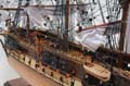 USS Constitution Large With Floor Display Case