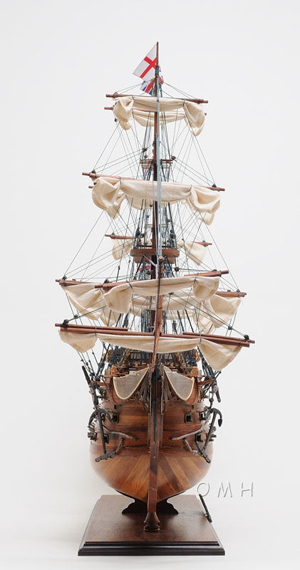 HMS Victory Large With Table Top Display Case