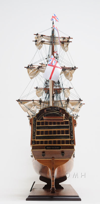 HMS Victory Large With Table Top Display Case