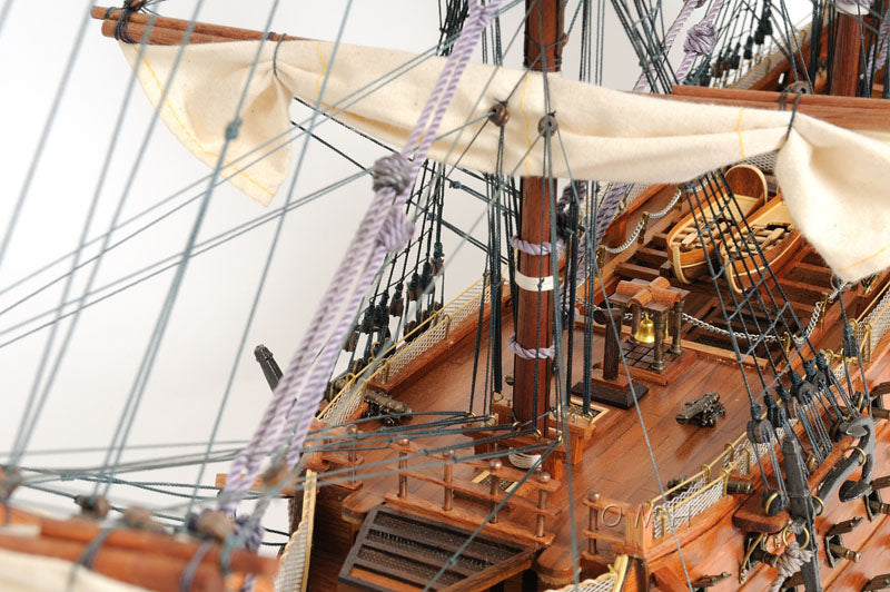 HMS Victory Large With Table Top Display Case