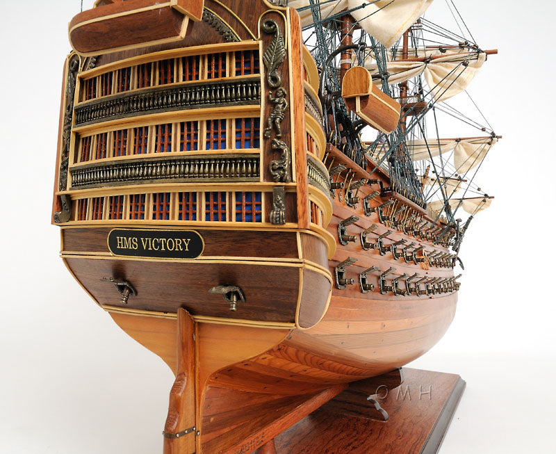 HMS Victory Large With Floor Display Case