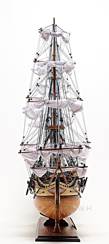 USS Constitution Mid With Display Case Front Open