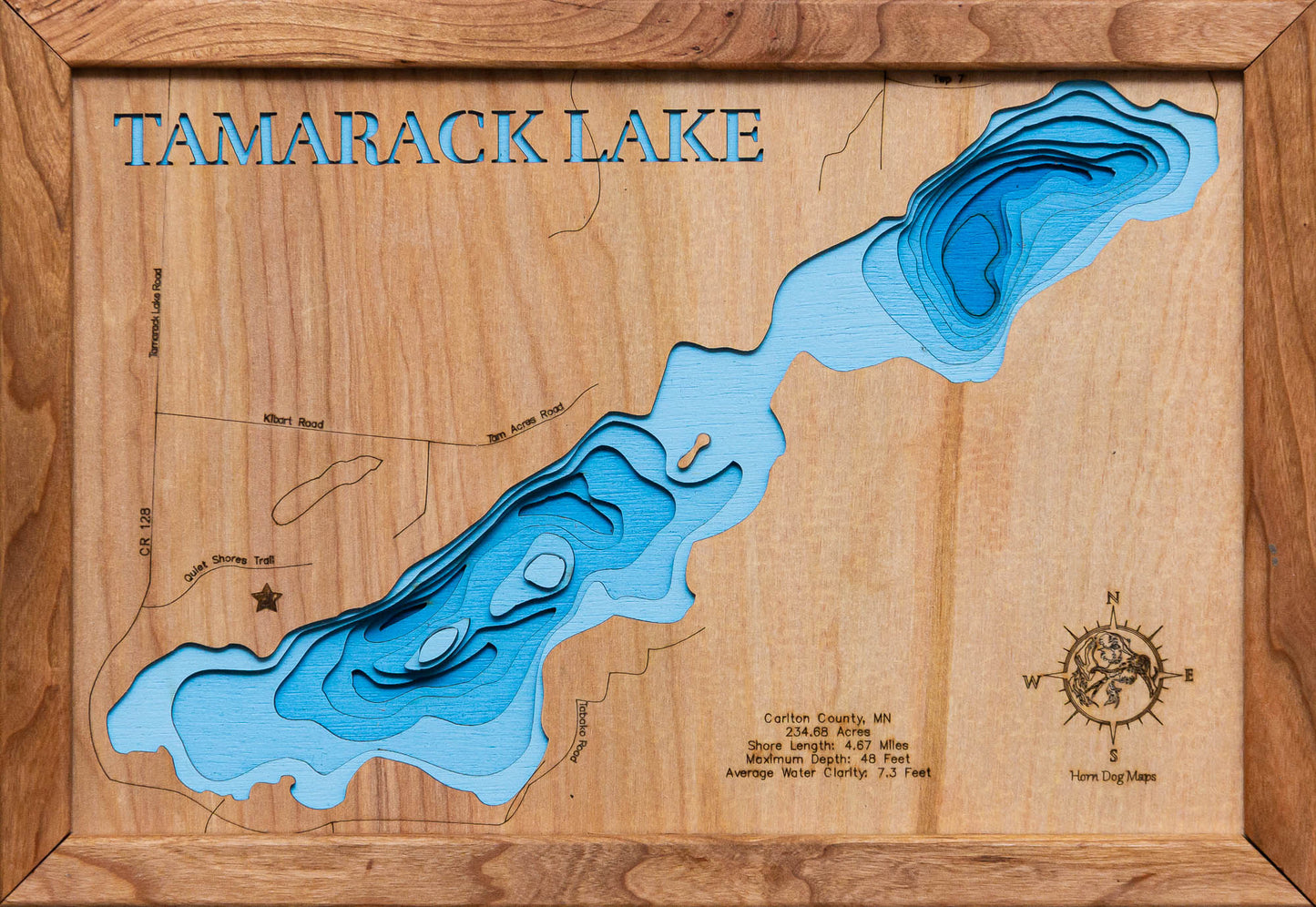 Tamarack Lake in Carlton County, Minnesota