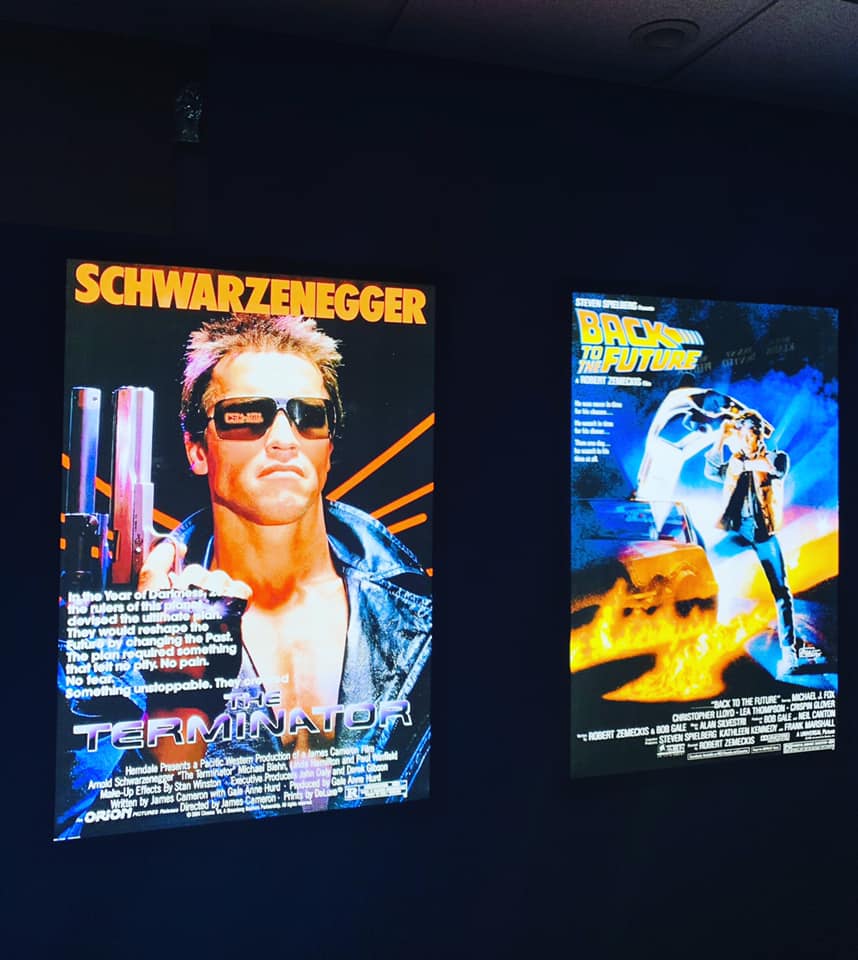 3-PACK Glowbox "World Famous" LED Poster Frames