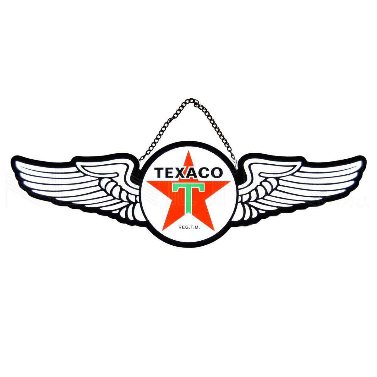 Texaco Wings Slim LED Sign