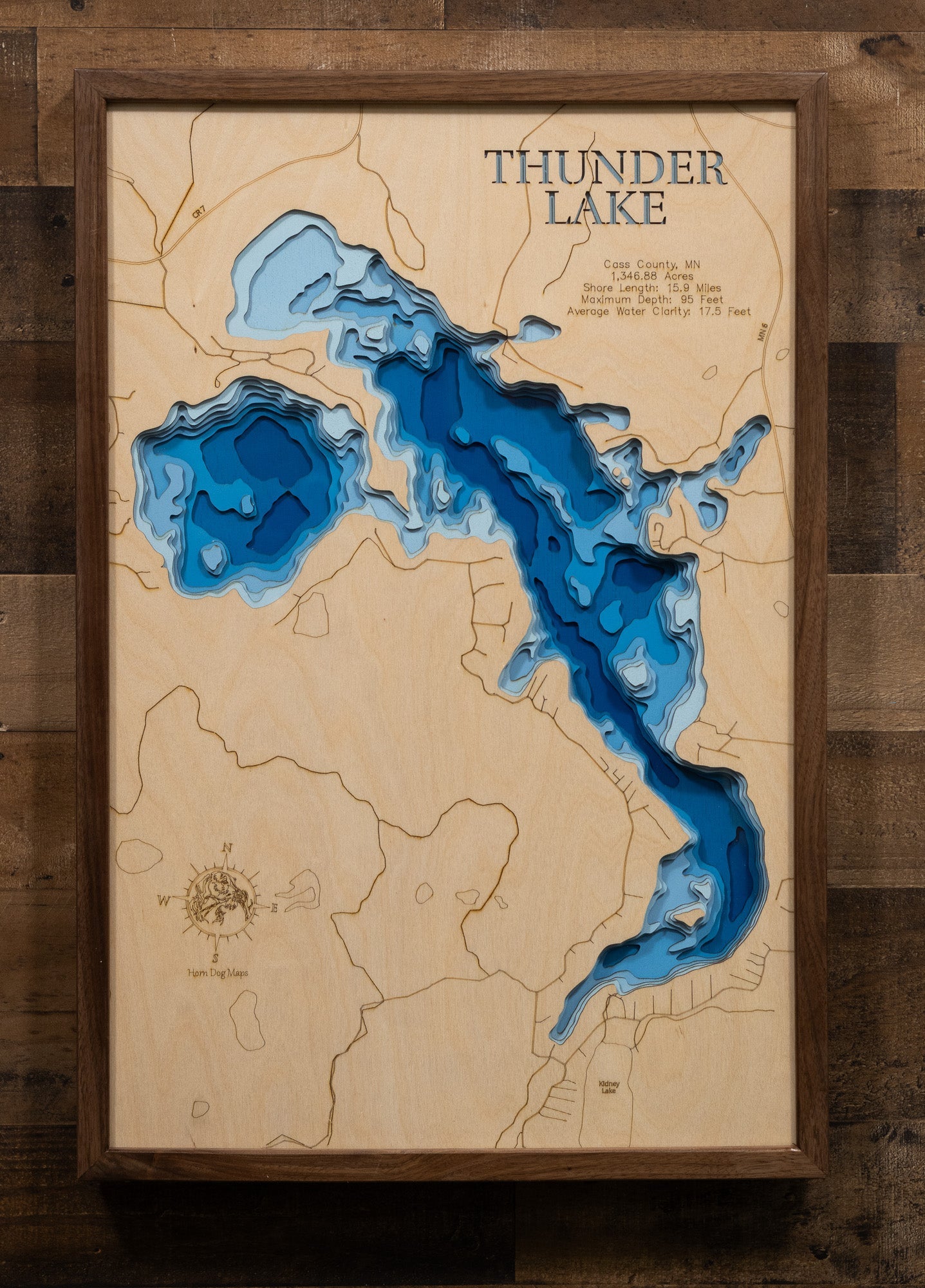 Thunder Lake in Cass County, Minnesota