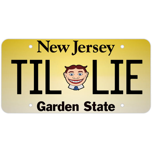 Asbury Park Tillie Decorative  License Plate