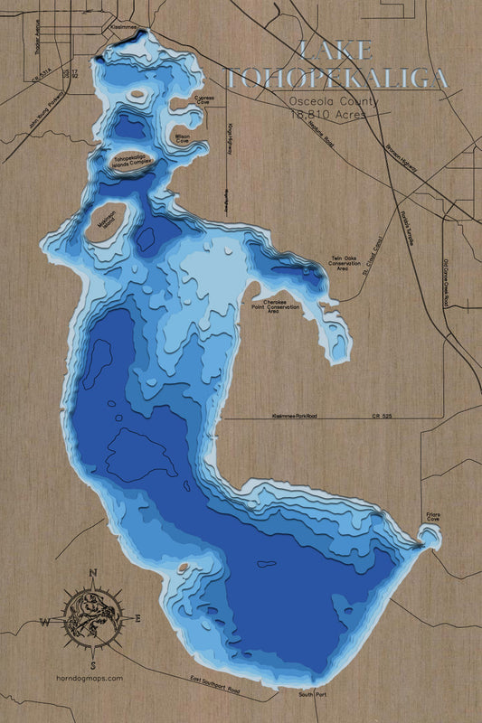 Lake Tohopekaliga in Osceola County, Florida