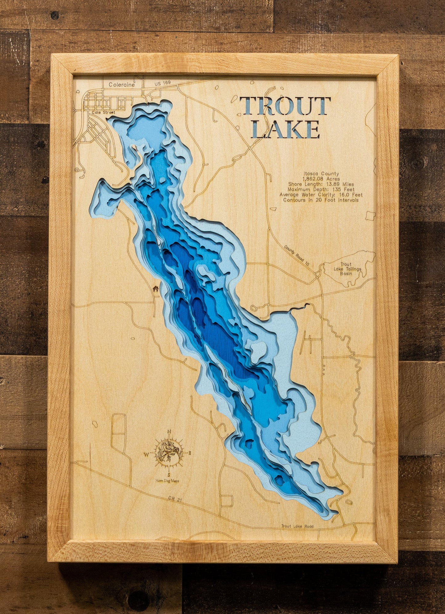 Trout Lake in Itasca County, Minnesota