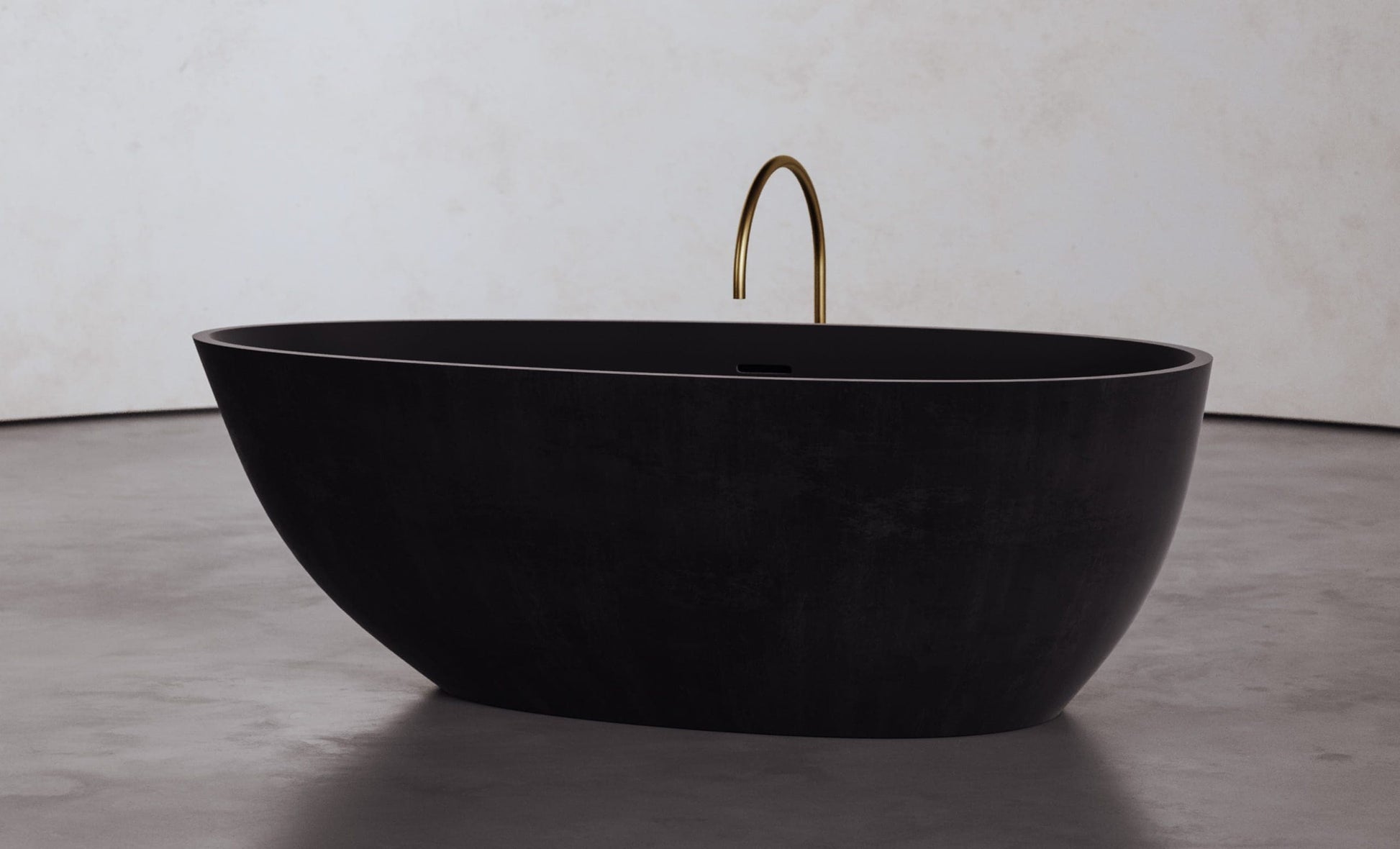 Freestanding Egg shape bathtub
