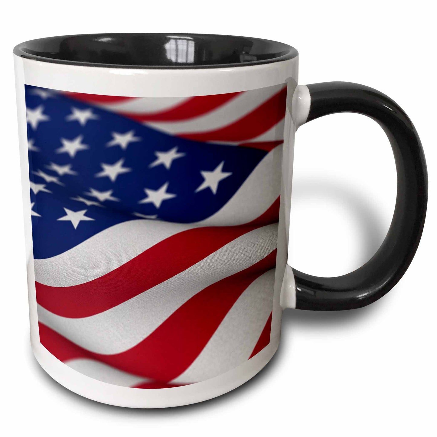 3dRose USA Flag American America Banner Stars Stripes patriot patriotism... - Mugs (mug_155107)
