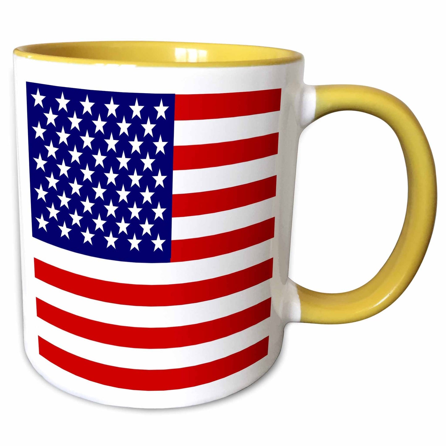 3dRose American Flag - Patriotic USA stars and stripes red white and blue - 4th... - Mugs (mug_112805)