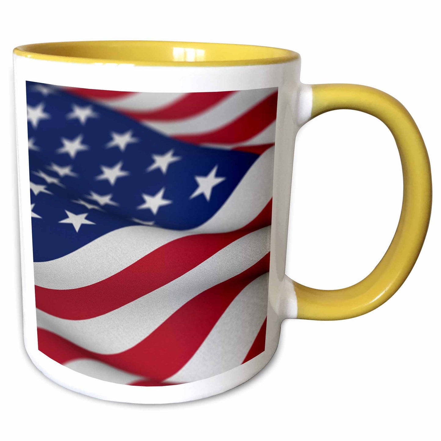 3dRose USA Flag American America Banner Stars Stripes patriot patriotism... - Mugs (mug_155107)