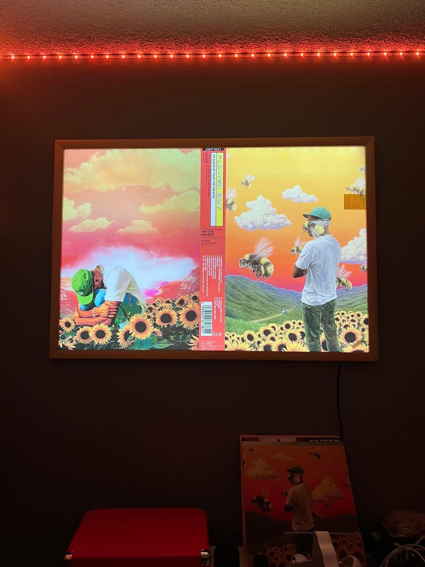 3-PACK Glowbox "World Famous" LED Poster Frames