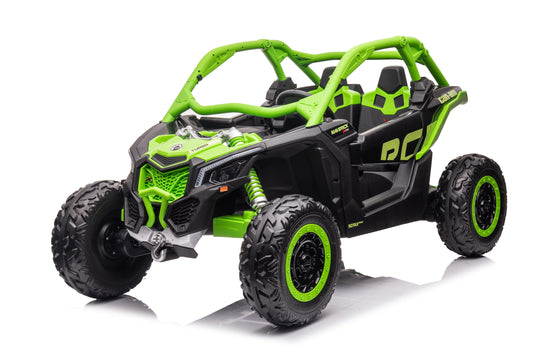 4 Wheel Drive 2 Seater ATV Ride On UTV Quad Electric Buggy Truck W/Magic Cars® Parental Control