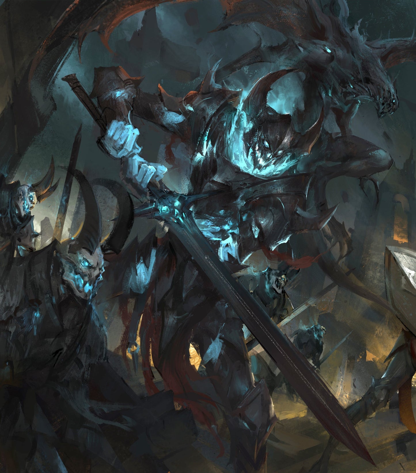 Undead Army Faction Box with Miniature Figures