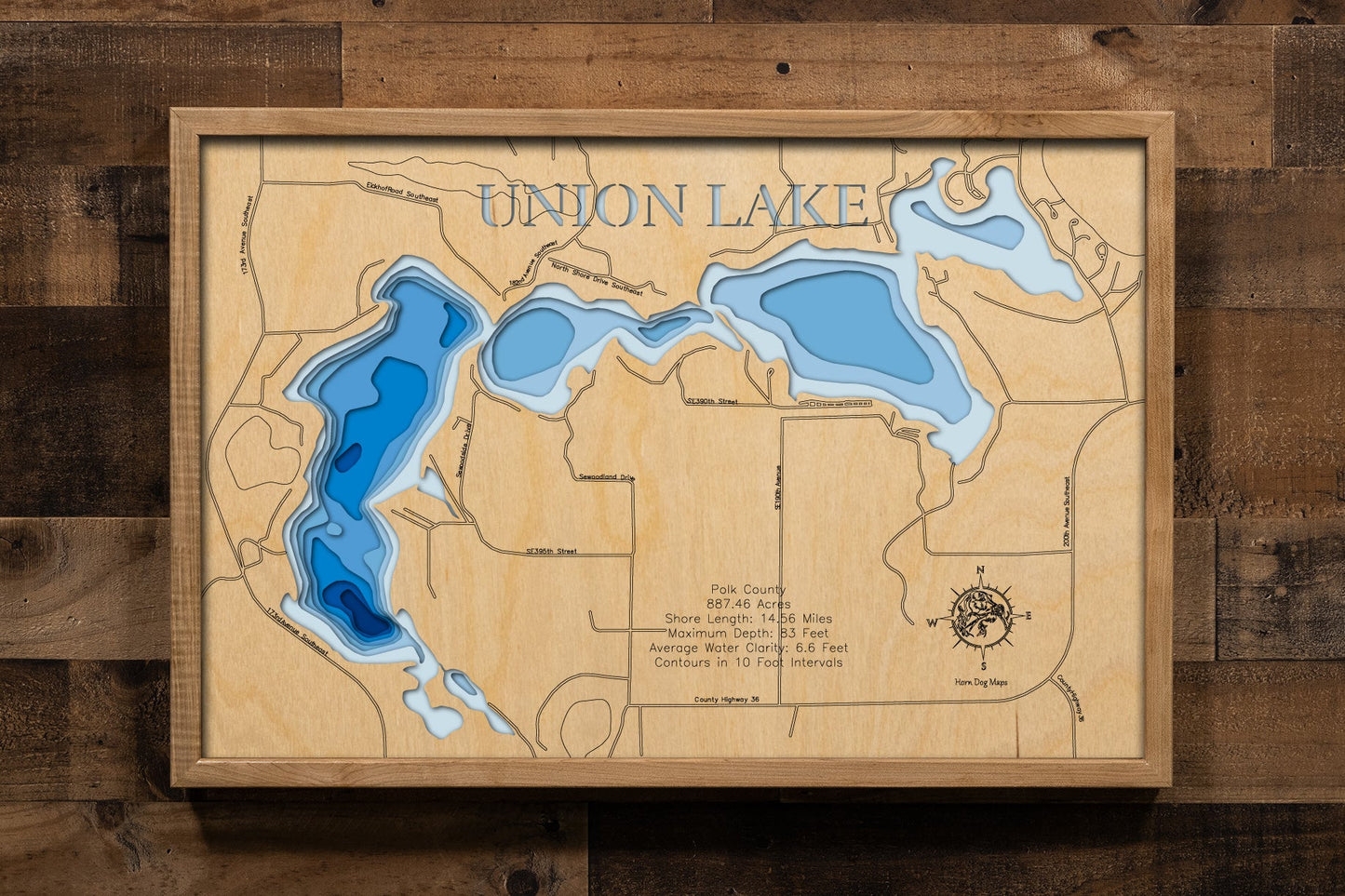 Union Lake in Polk County, Minnesota