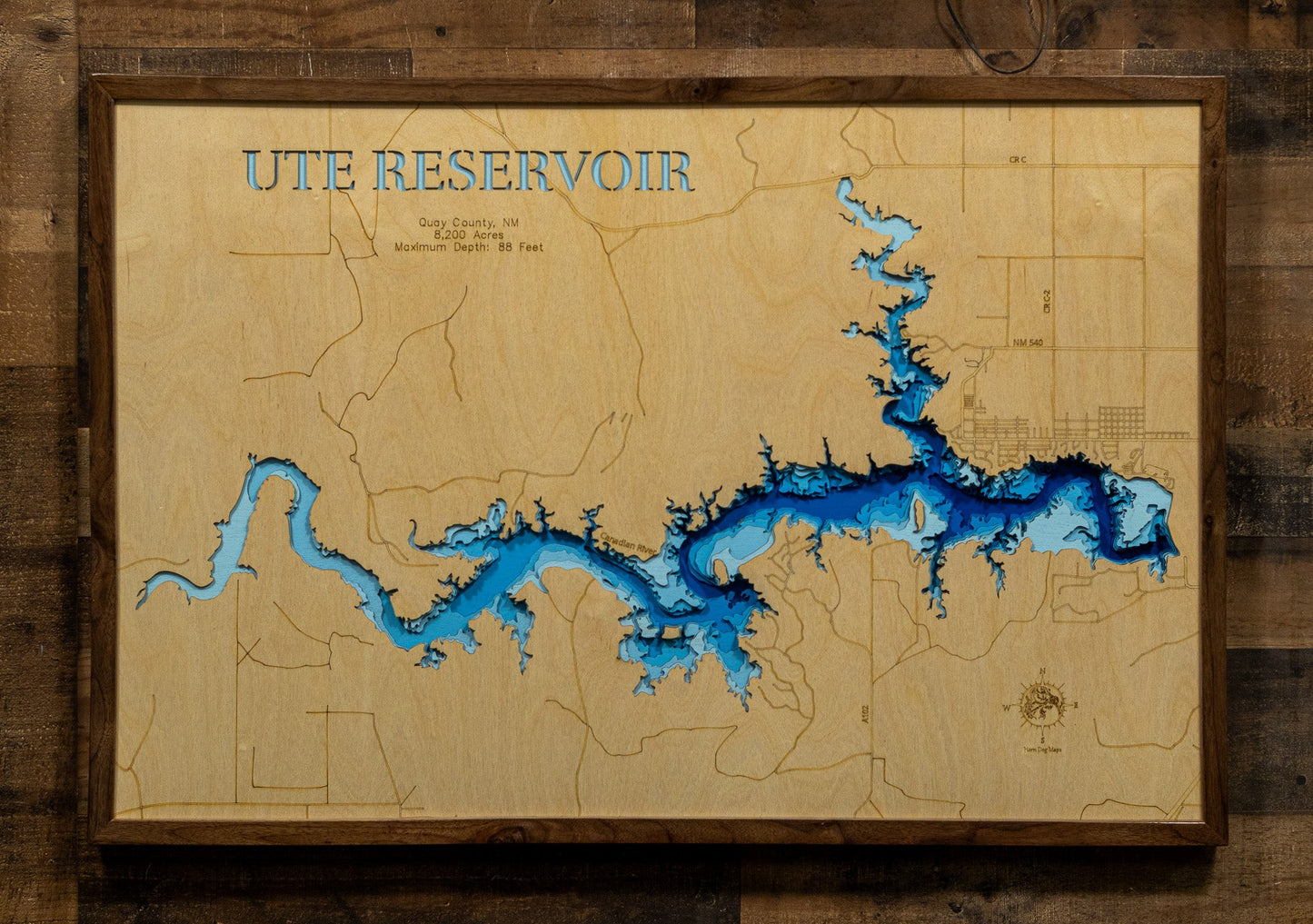 Ute Reservoir in Quay County, New Mexico