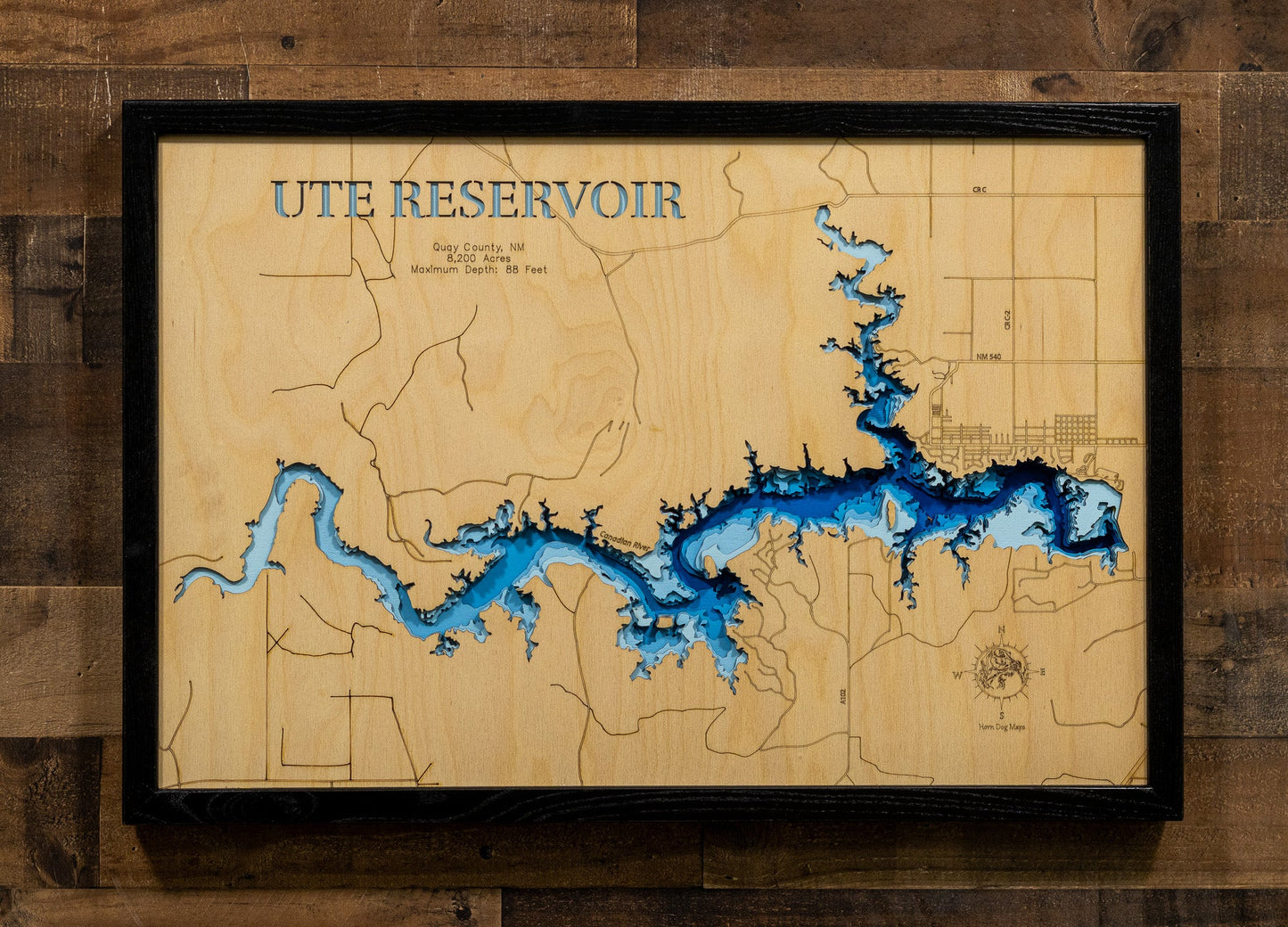 Ute Reservoir in Quay County, New Mexico
