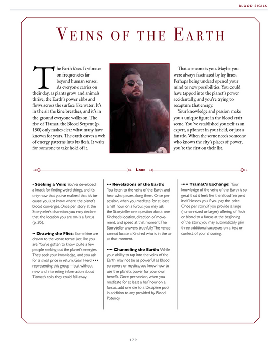 Vampire: The Masquerade (5th Edition) - Blood Sigils Sourcebook