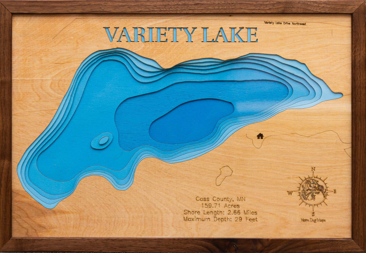 Variety Lake in Cass County, Minnesota