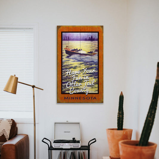 Have Your Fun on the Water - Wood & Metal Wall Art