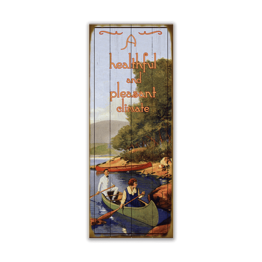 A Healthy and Pleasant Climate: Generic - Wood & Metal Wall Art