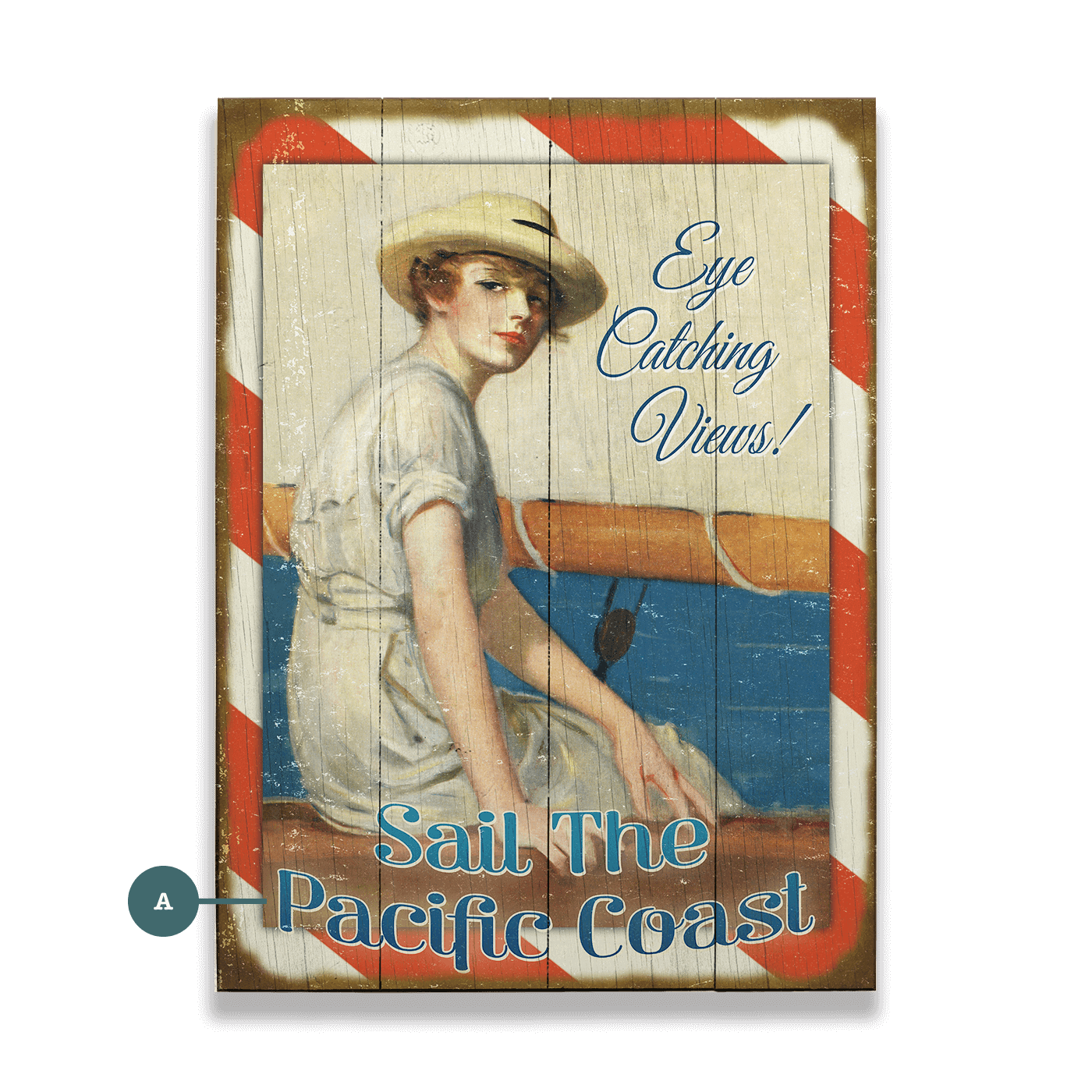 Eye Catching Views - Wood & Metal Wall Art