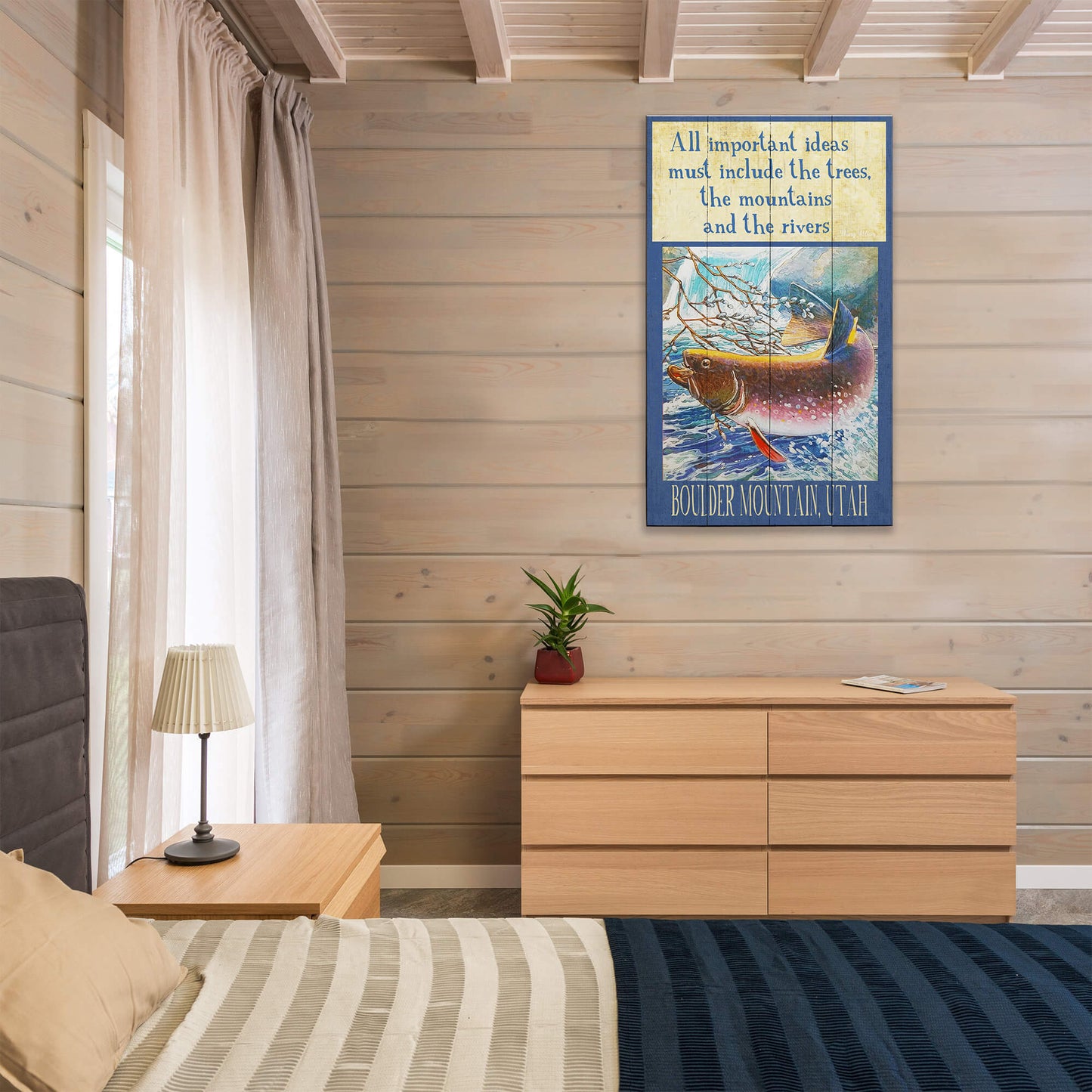Important Ideas - Wood & Metal Wall Art