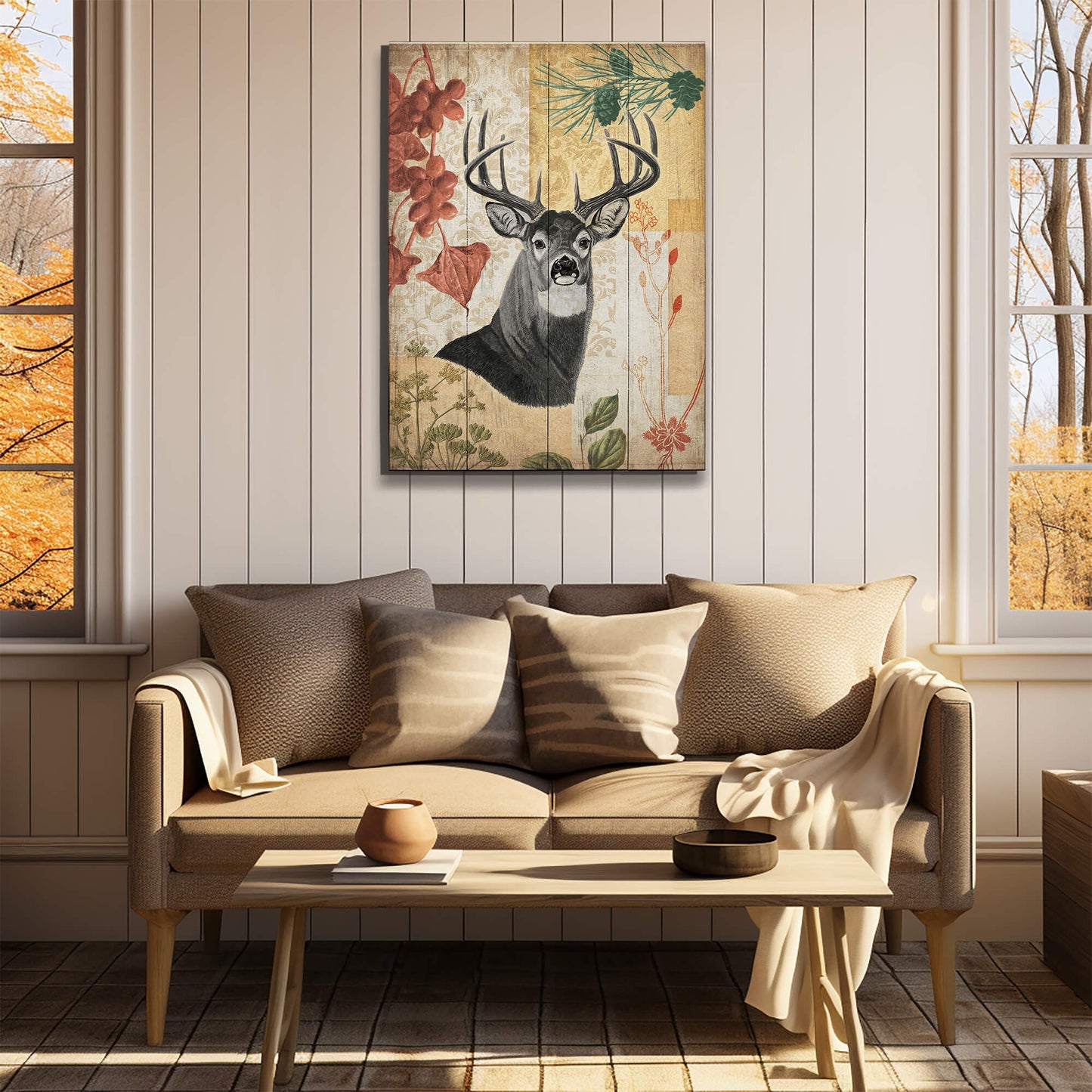 Wildwood Whitetail - Wood & Metal Wall Art