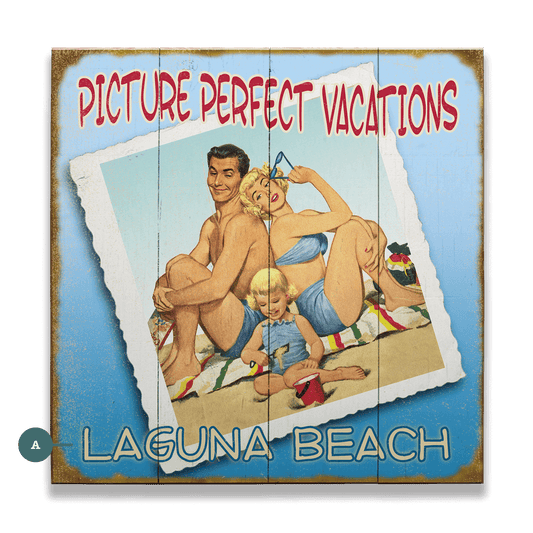Picture Perfect Vacations - Wood & Metal Wall Art