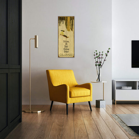 Oh Most Glorious Winter - Wood & Metal Wall Art