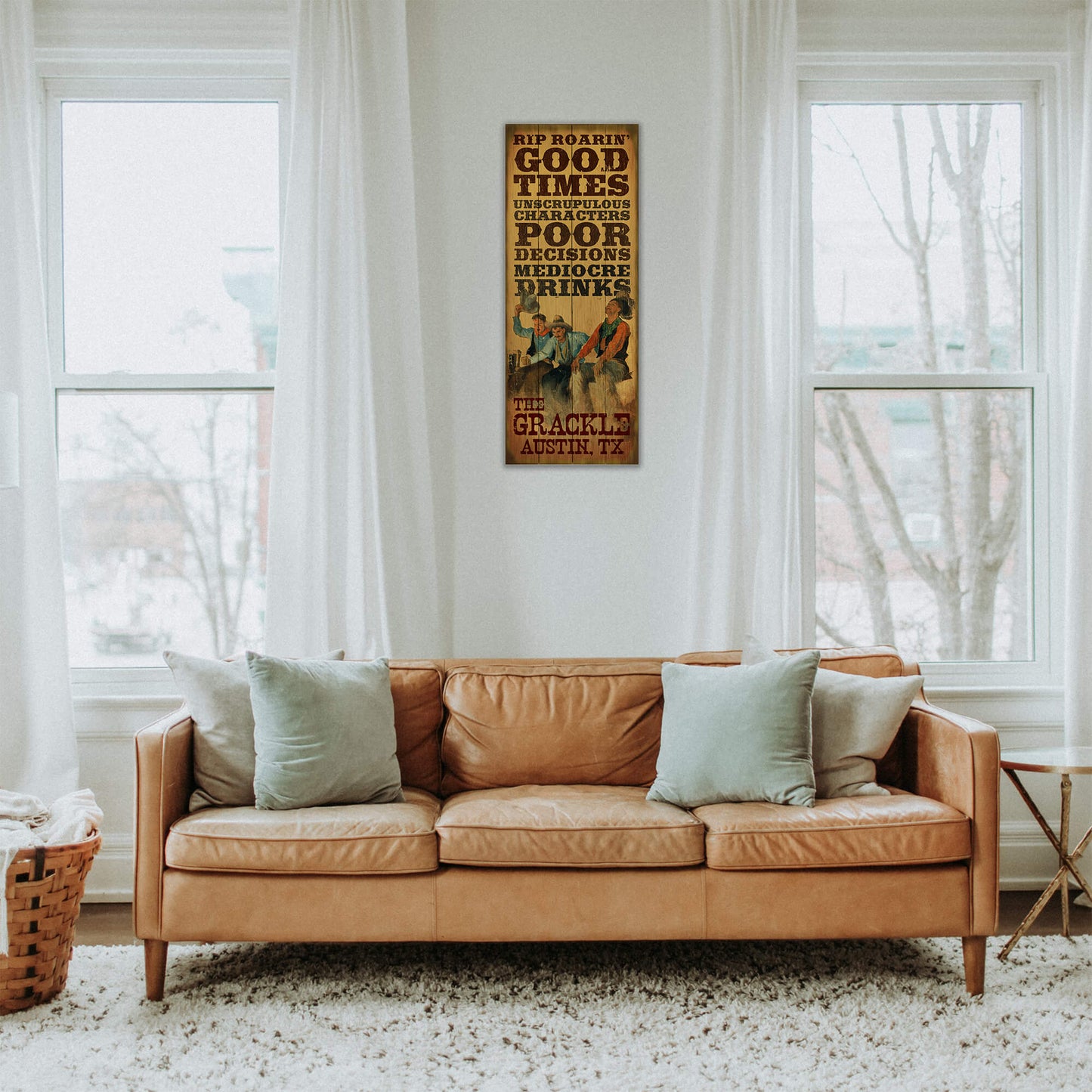 Rip Roarin' Good Times - Wood & Metal Wall Art