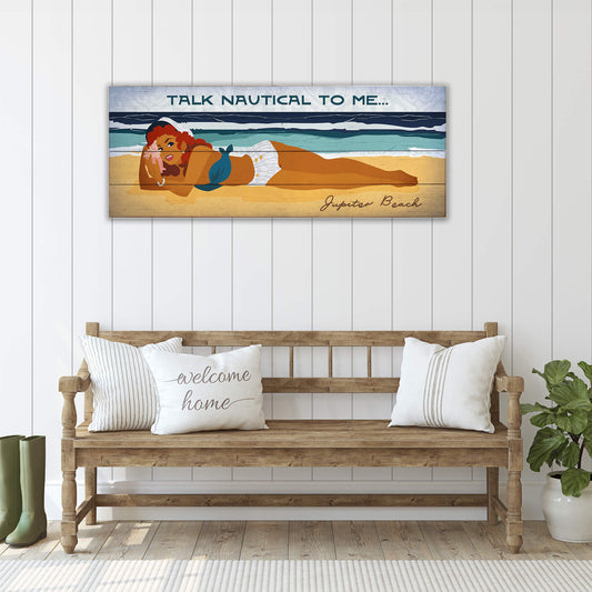 Talk Nautical To Me - Wood & Metal Wall Art