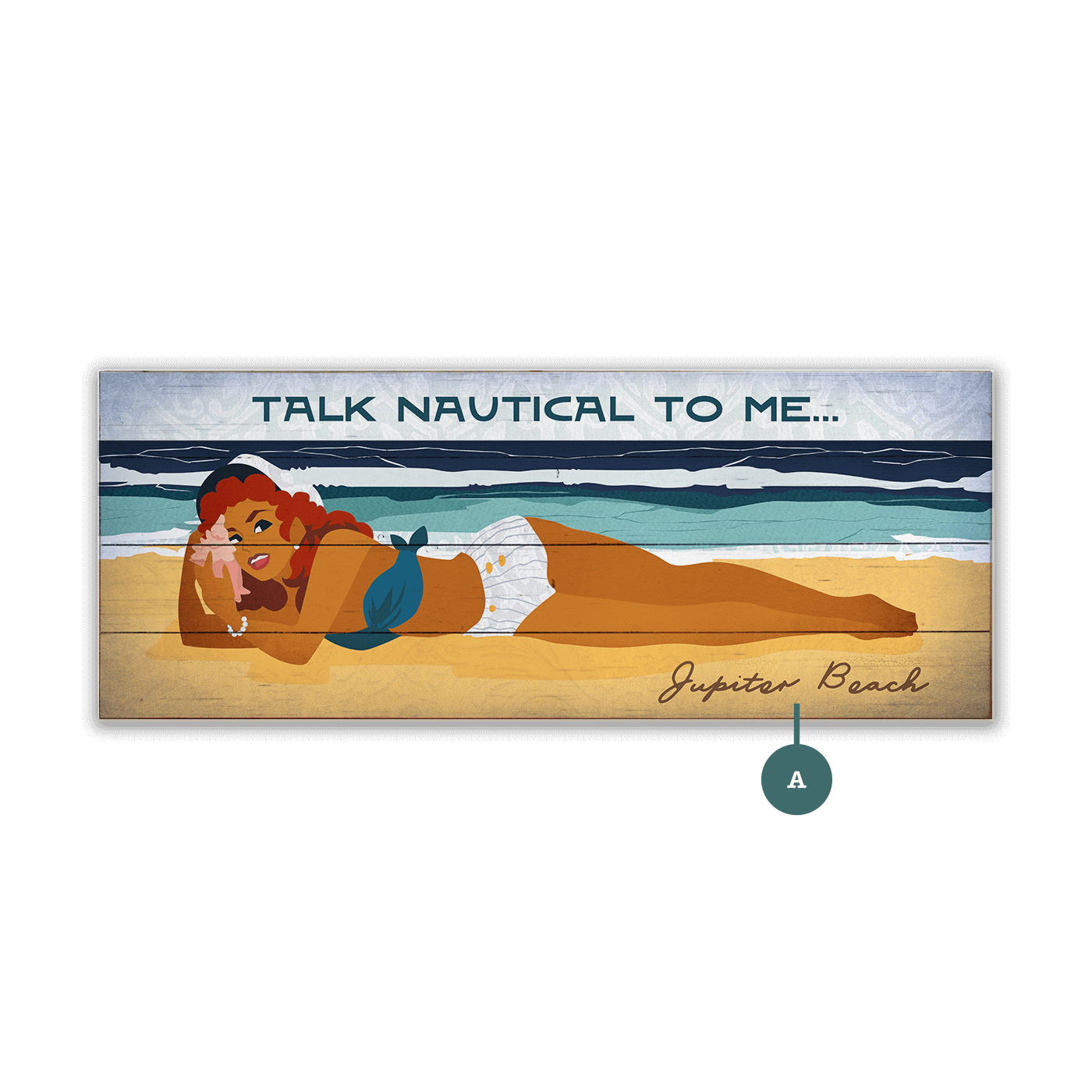 Talk Nautical To Me - Wood & Metal Wall Art