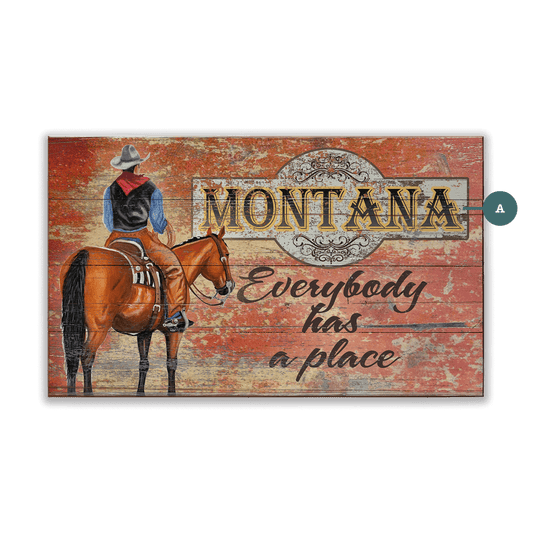 Everybody Has A Place - Wood & Metal Wall Art