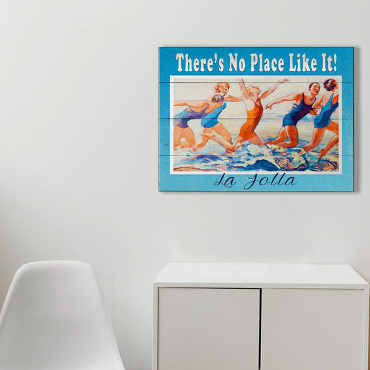 No Place Like It - Wood & Metal Wall Art