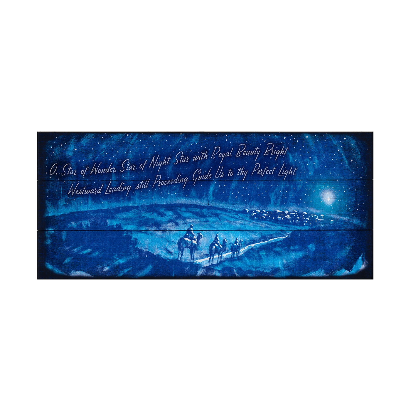 Star of Wonder - Wood & Metal Wall Art