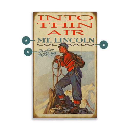 Into Thin Air - Wood & Metal Wall Art