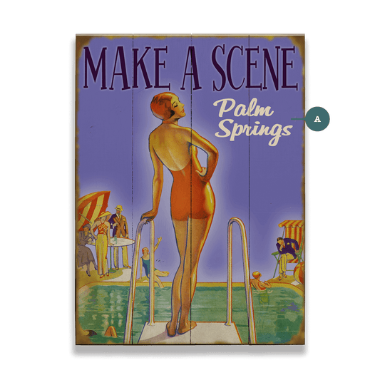 Make a Scene - Wood & Metal Wall Art