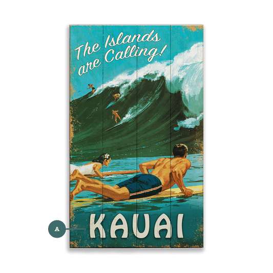 The Islands are Calling - Wood & Metal Wall Art