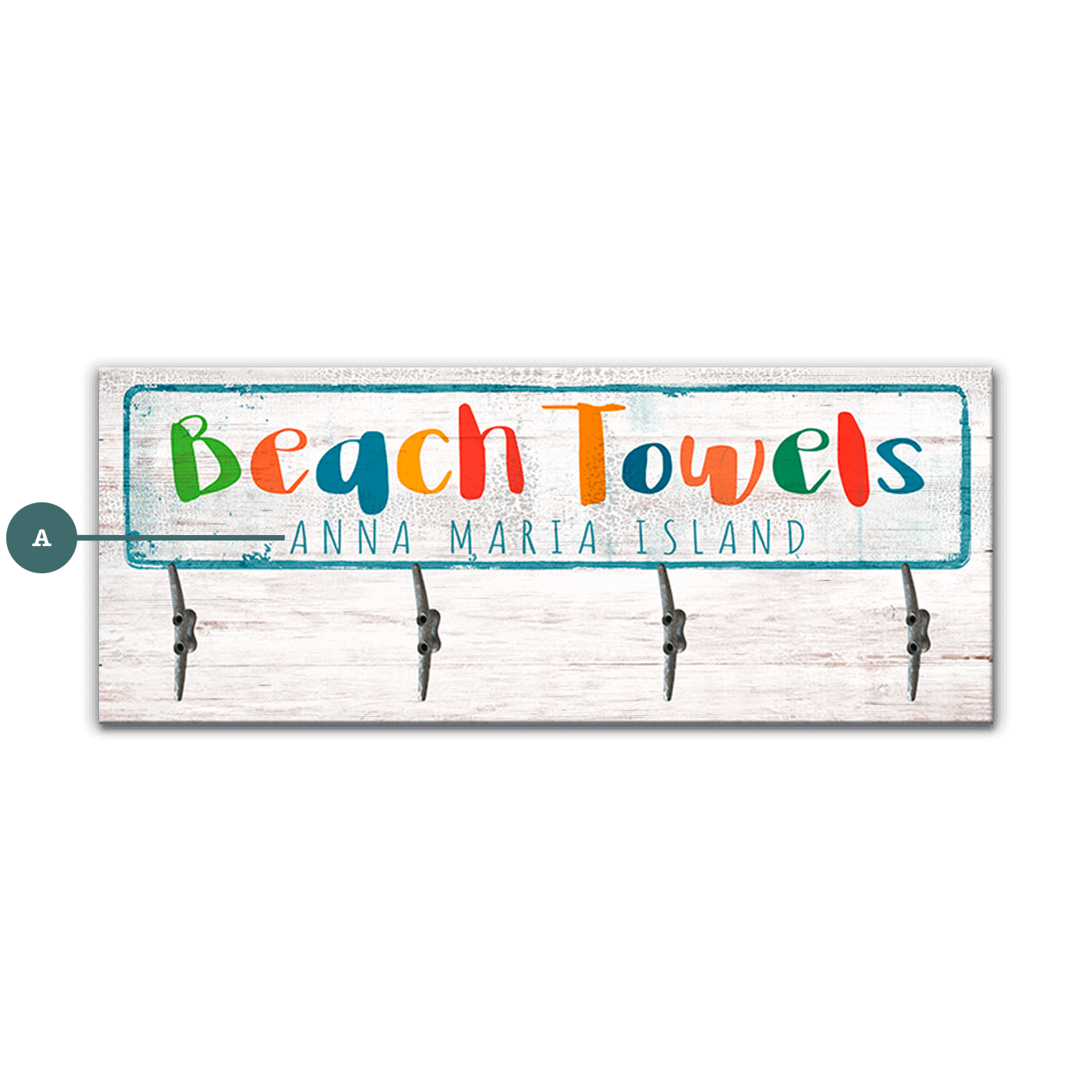 Beach Towels: Personalized - Coatrack