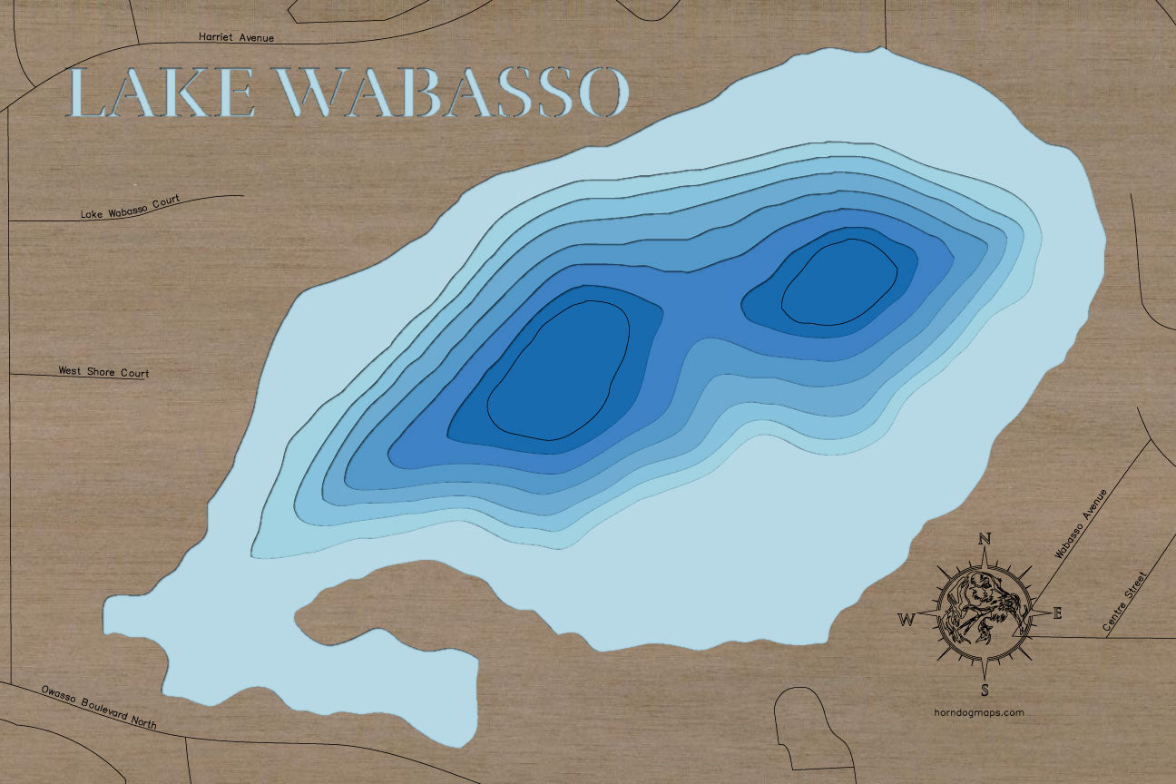 Lake Wabasso in Ramsey County, Minnesota