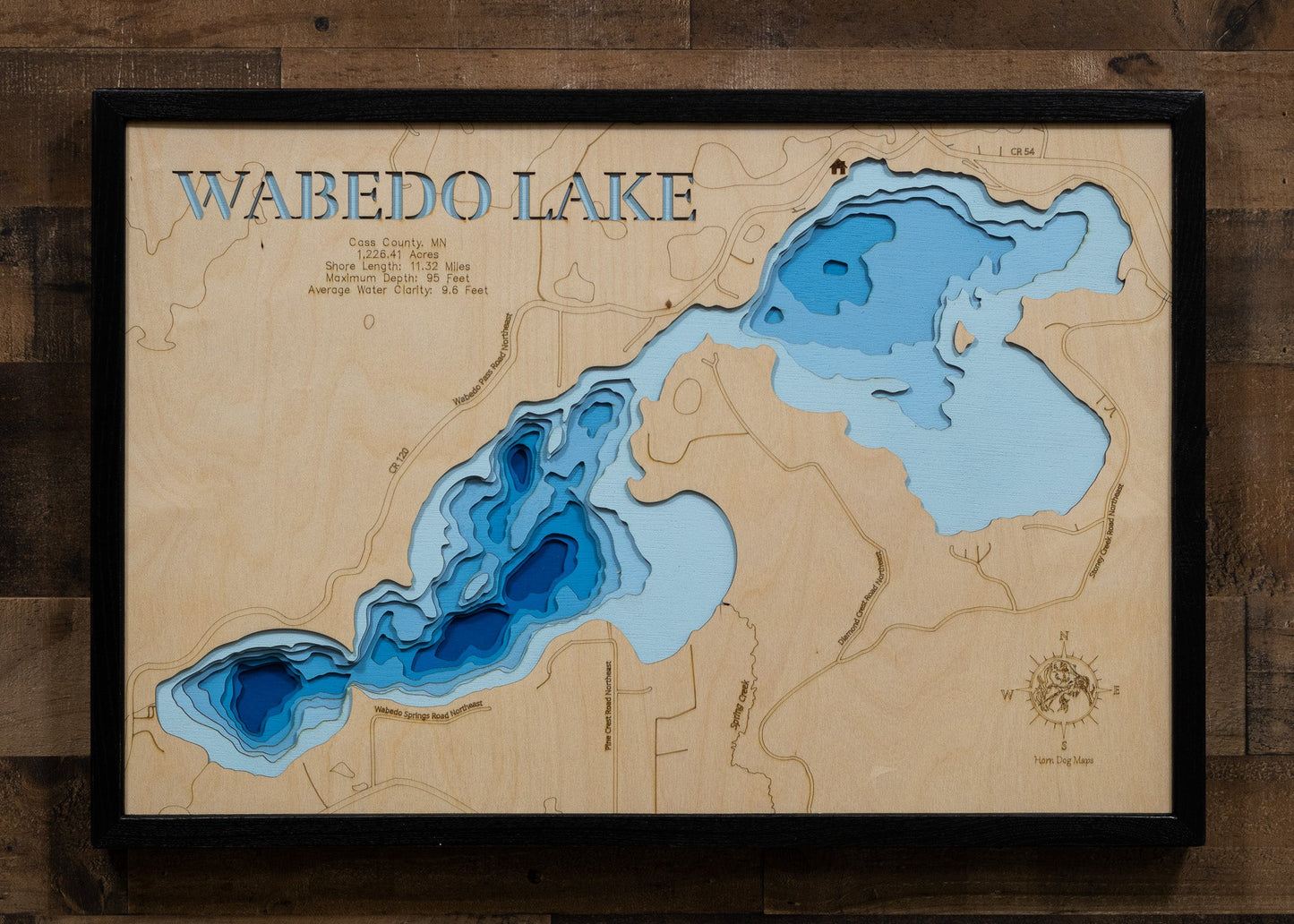 Wabedo Lake in Cass County, Minnesota
