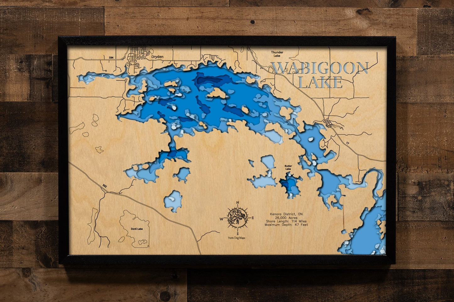 Wabigoon Lake in Kenora District, Ontario