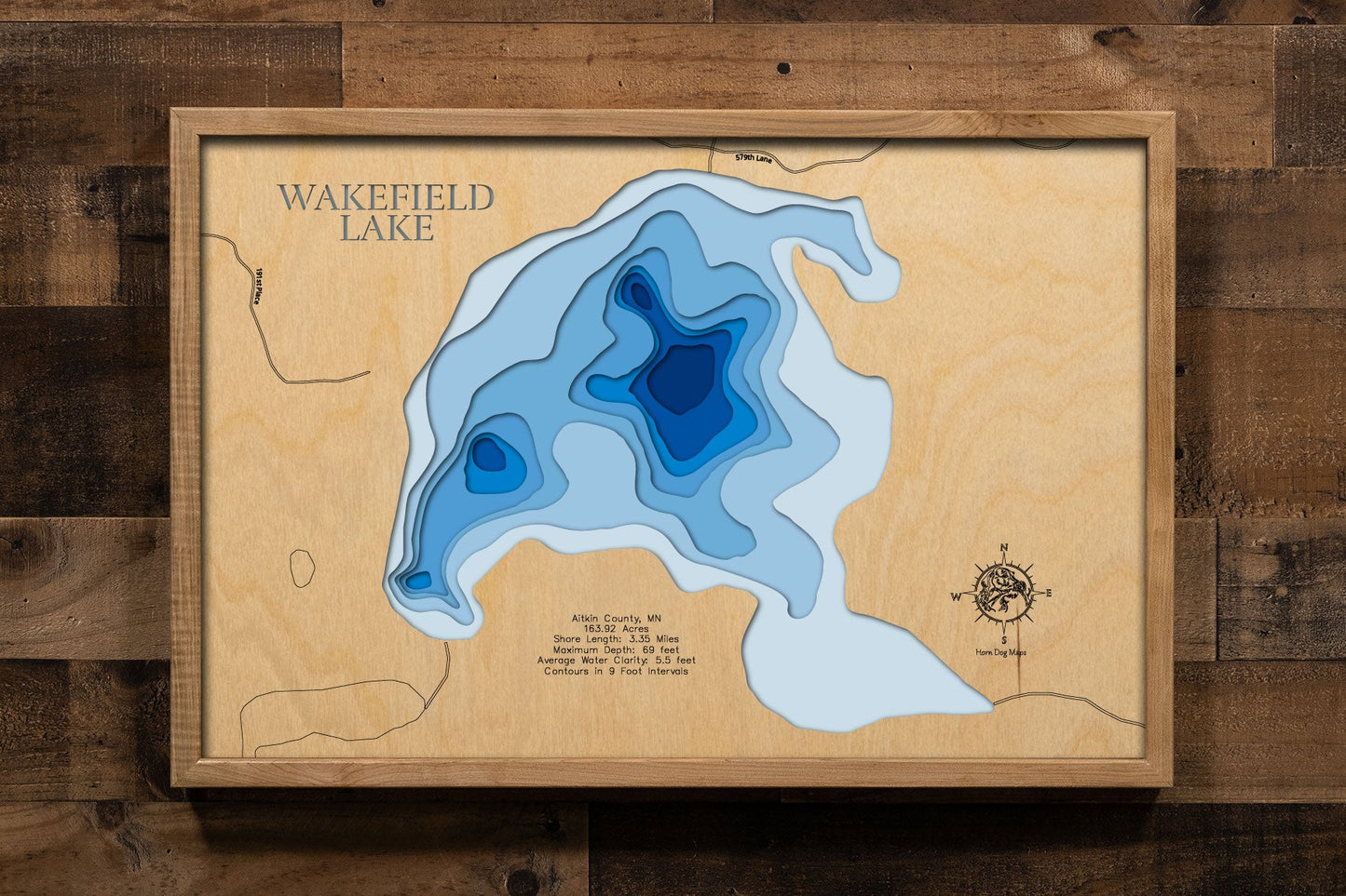 Wakefield Lake in Aitkin County, Minnesota